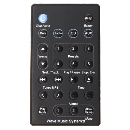 适用于 BOSE博士 妙韵CD音响遥控器Wave Music System 第2、3、4代遥控器 - 图1