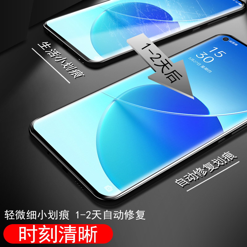 opporeno6pro水凝膜oppo新款reno6p手机opporone水泥0pp0rone钢化oppporeno6opporenopro十opporen06opporeon - 图3