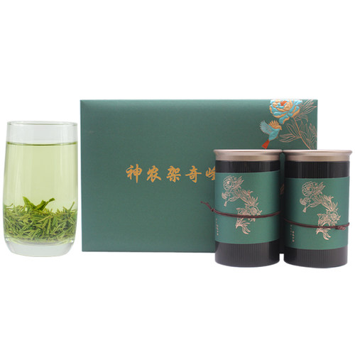 顺丰包邮新茶青天袍茶神农架茶叶毛尖茶神农奇峰茶250克礼盒 - 图0