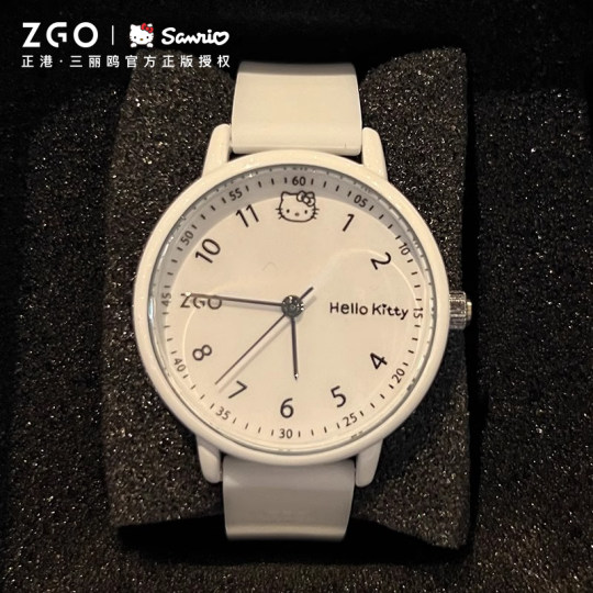 正港ZGOx三丽鸥HelloKitty儿童手表女孩小学生只看时间初高中学生
