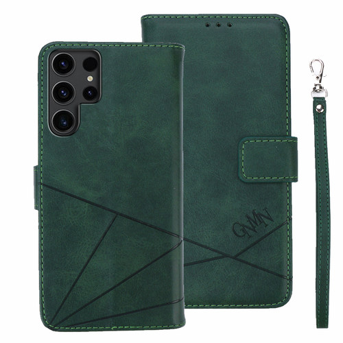 适用三星S25手机壳S23Ultra翻盖皮套S24FE保护套Galaxy S22+插卡S21钱包款S20ultra全包S25EDGE S25+外手机套 - 图0