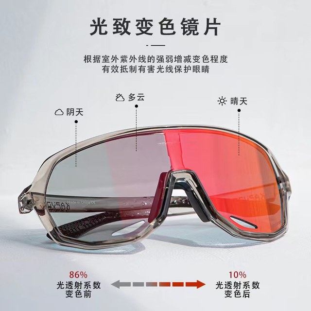 Kapvoe riding glasses professional day and night use sports myopia car bicycle windproof goggles men and women