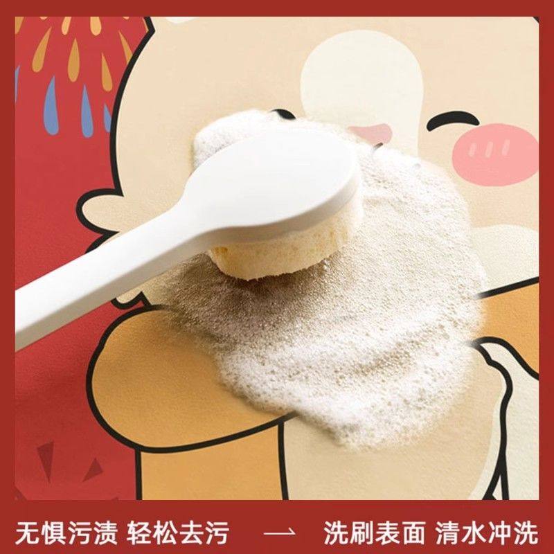 厨房地垫防滑可擦洗硅藻泥吸水吸油脚垫2026年红色地毯新年浴室垫,淘宝优惠券,粉丝福利购,淘宝优惠卷