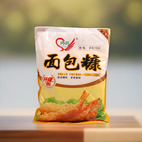 树群白细面包糠DX102炸鸡粉1kg鸡柳约1mm包裹粉酥脆糠面包屑 - 图3