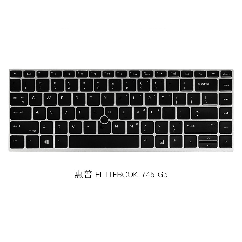 适用于惠普笔记本键盘保护膜elitebook 745G5 840G5 14寸透明电脑防尘罩 - 图0