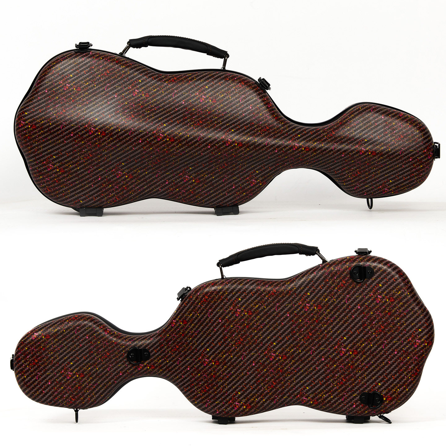 CHRISTINA克莉丝蒂娜 琴形PC轻便防水耐磨抗摔小提琴琴盒小巧轻便,淘宝优惠券,粉丝福利购,淘宝优惠卷