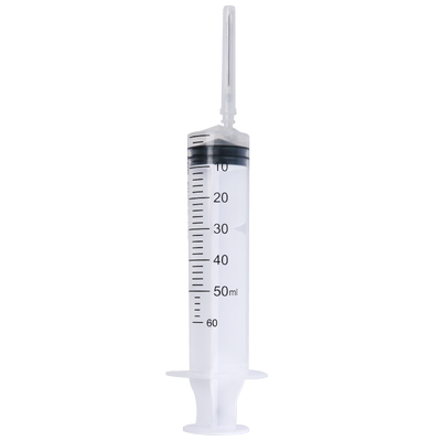 50ml 60毫升一次性无菌注射器大针筒喂药抽水注水注胶调料加墨水 虎窝淘