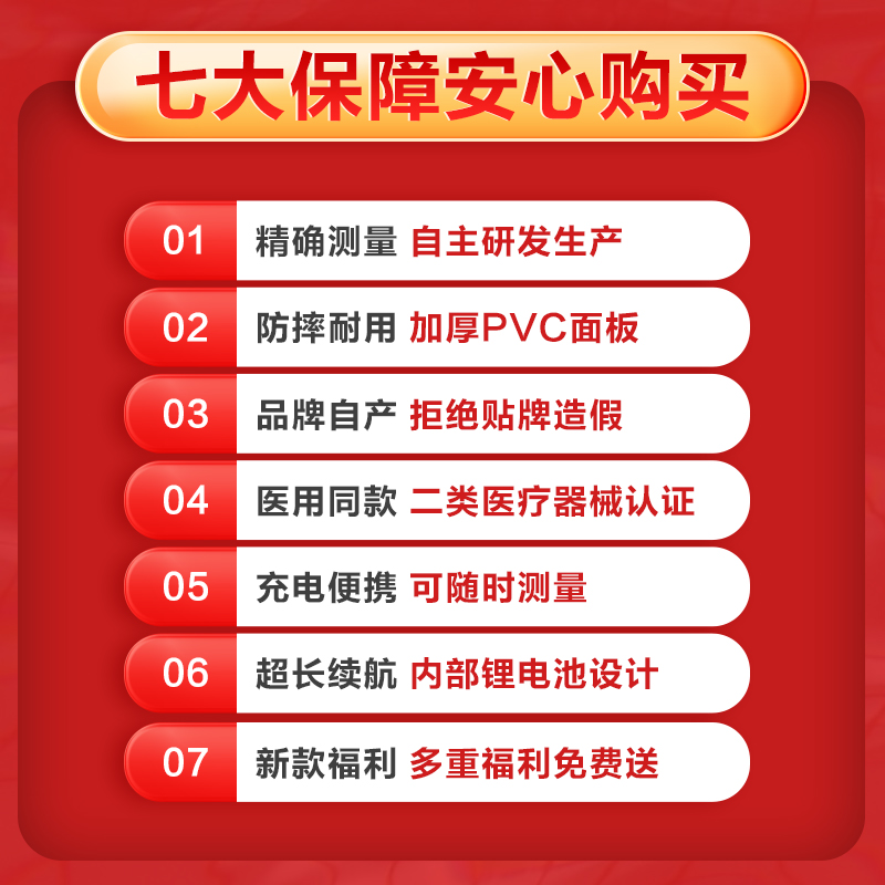 电子血压计血压血糖测量仪器家用一体机医疗用测压仪测试高精准度