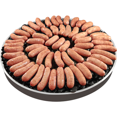 齐汇火山石猪肉烤肠地道肠台湾热狗肠原味台式香肠早餐无淀粉30根