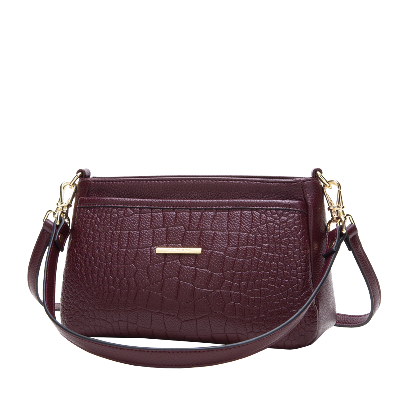 简秀真皮包包2021新款潮软皮斜挎包 简秀女士包袋