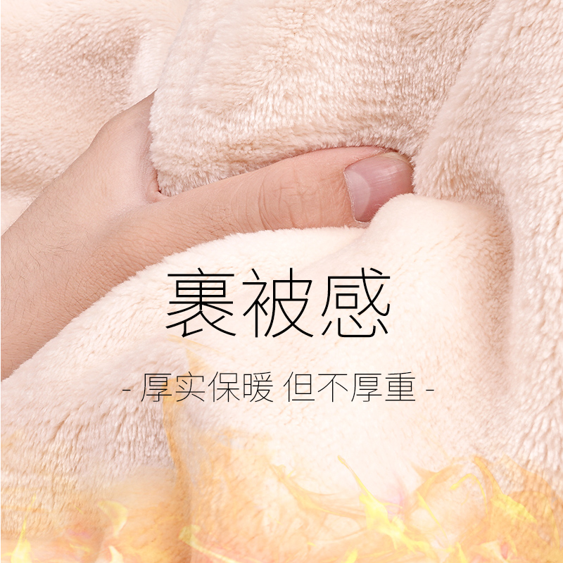 兰秀美旗舰店情侣睡衣珊瑚绒加绒加厚女士睡衣可爱秋冬款长袖法兰绒家居服休闲1