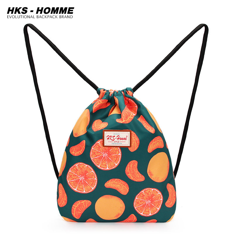 ins风旅行包 hkshomme双肩背包