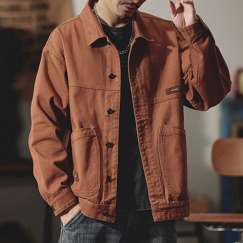 伟臣大码男装牛仔外套胖子加肥加大男夹克春秋休闲秋季宽松新款薄,淘宝优惠券,粉丝福利购,淘宝优惠卷