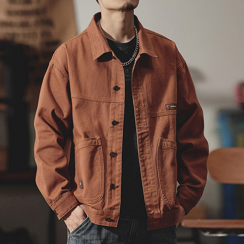 伟臣大码男装牛仔外套胖子加肥加大男夹克春秋休闲秋季宽松新款薄,淘宝优惠券,粉丝福利购,淘宝优惠卷