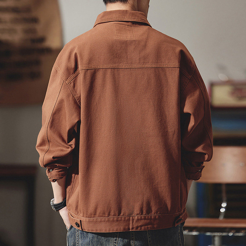 伟臣大码男装牛仔外套胖子加肥加大男夹克春秋休闲秋季宽松新款薄,淘宝优惠券,粉丝福利购,淘宝优惠卷
