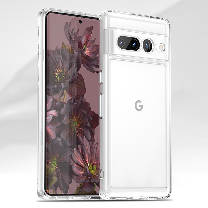 谷歌Pixel7Pro手机壳透明Pxel7防摔手机套谷歌8pro全包新款7A亚克力太空壳Goole Pixel6a保护套8a潮男女创意 - 图3