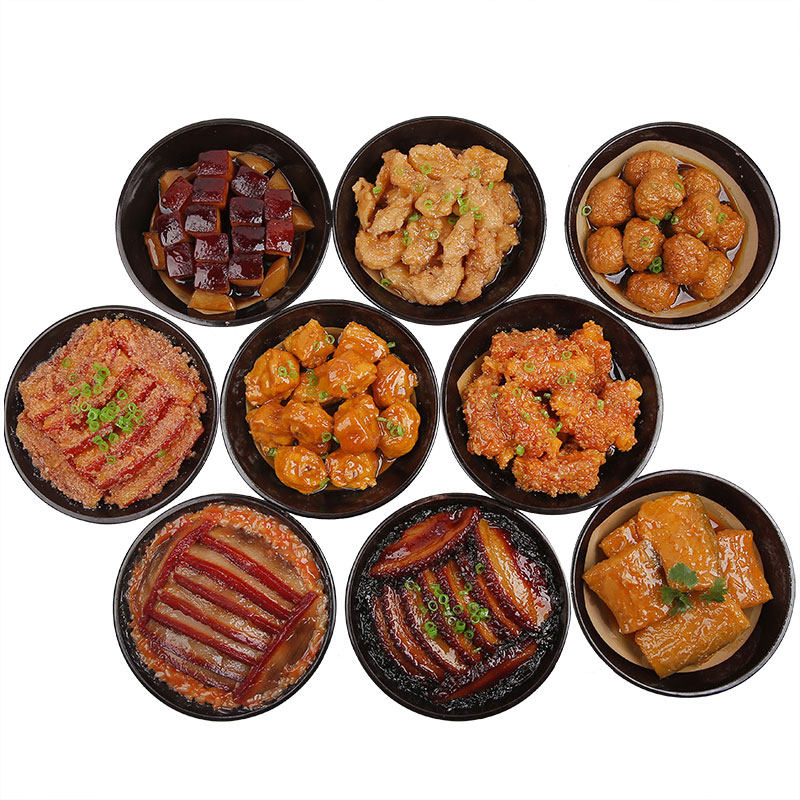 仿真菜品模型小吃蒸碗小酥肉样品道具假菜扣碗模具关中八大碗美食,淘宝优惠券,粉丝福利购,淘宝优惠卷