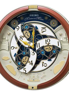 Seiko挂钟现货日本精工电波音乐