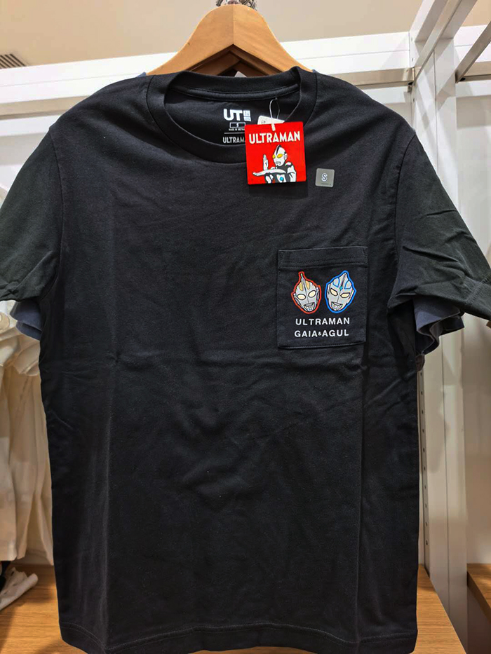 UNIQLO优衣库联名奥特曼咸蛋新蒙面超人迪迦巴尔坦侏罗纪公园恐龙