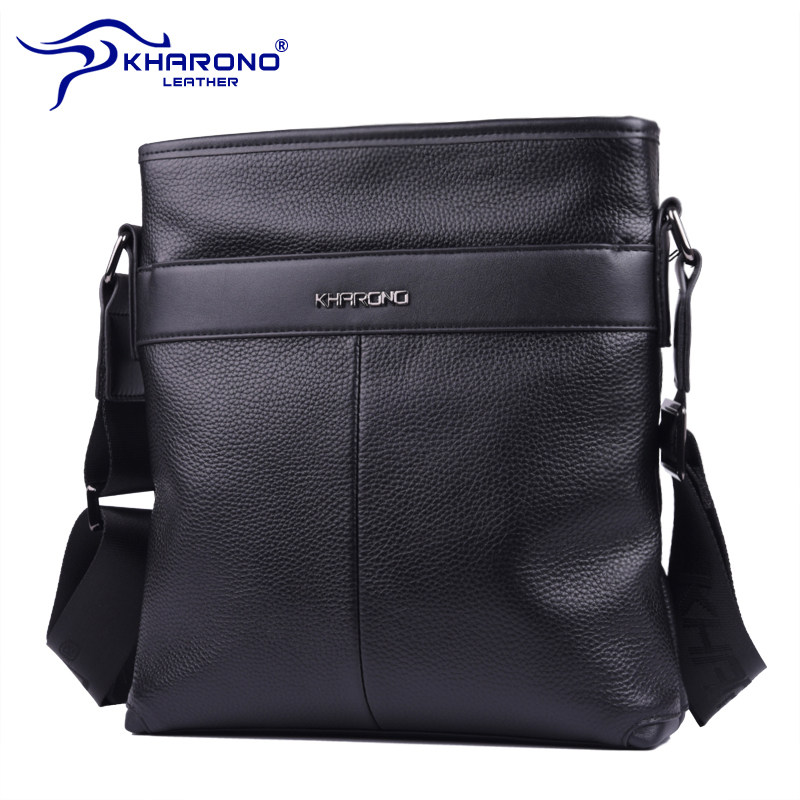 2021新款男士真皮韩版小背包单肩包 kharono男士包袋