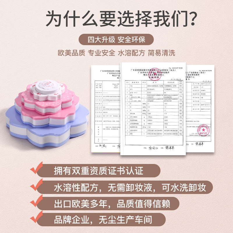 儿童化妆品玩具套装无毒公主指甲油 遥蓝儿童化妆玩具