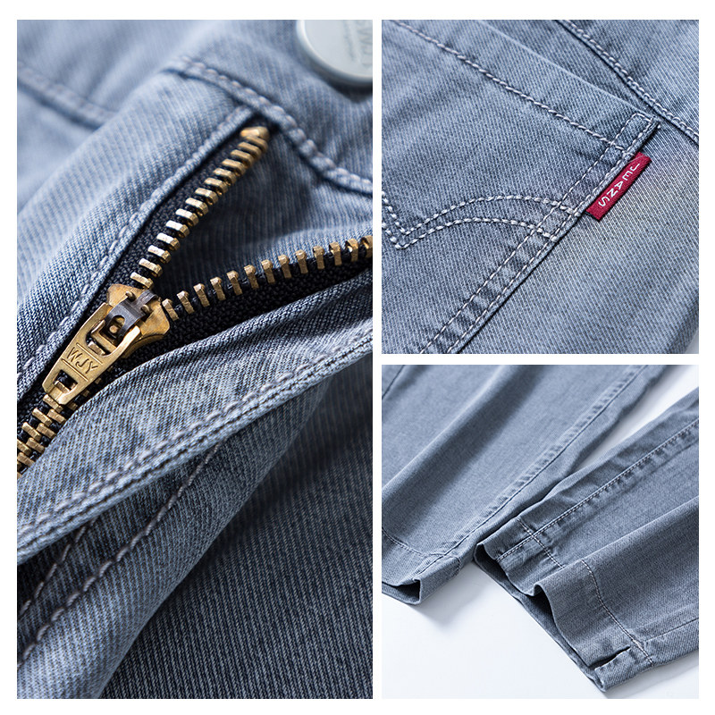 天丝夏薄款2023年新款八分牛仔裤 凌丹娜牛仔裤