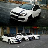 Черная матовая наклейка из углеродного волокна, 3D