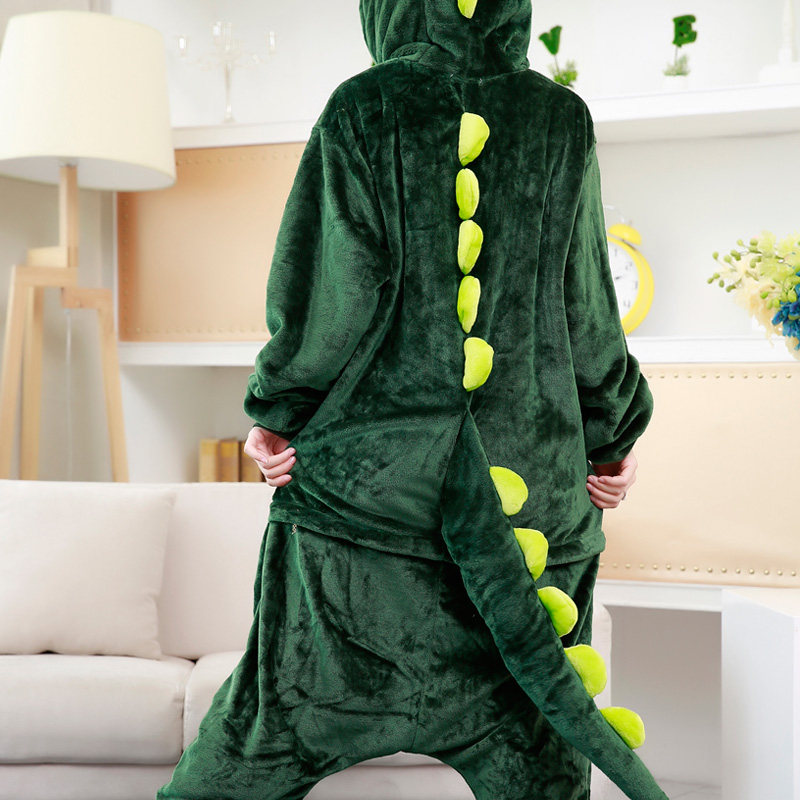 秋冬款可爱法兰绒男女情侣动漫睡衣 一阳指服饰睡衣/家居服套装