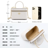 Коробка, летняя сумка через плечо, модная портативная барсетка, цепь, небольшая сумка, коллекция 2022, на цепочке