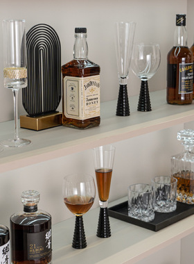 装饰酒白兰地威士忌鸡尾酒香槟样板间橱柜软装摆件仿真假洋酒道具