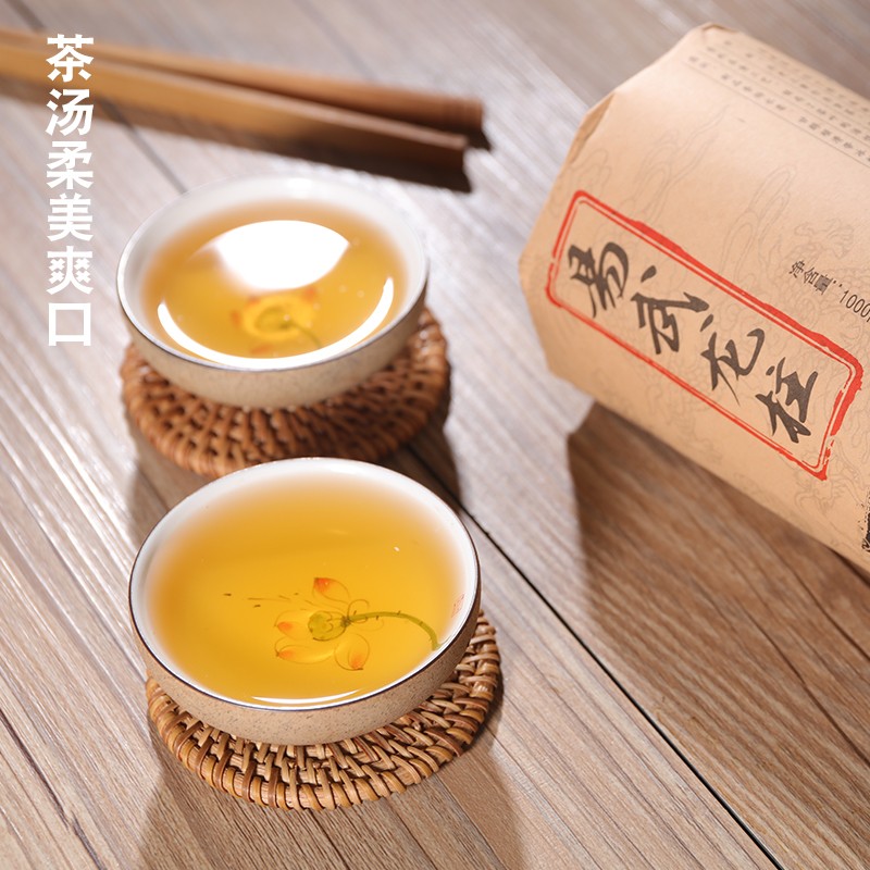 松德 云南普洱茶生茶易武古树茶龙柱茶柱生普1000g大份量口粮茶叶 - 图2