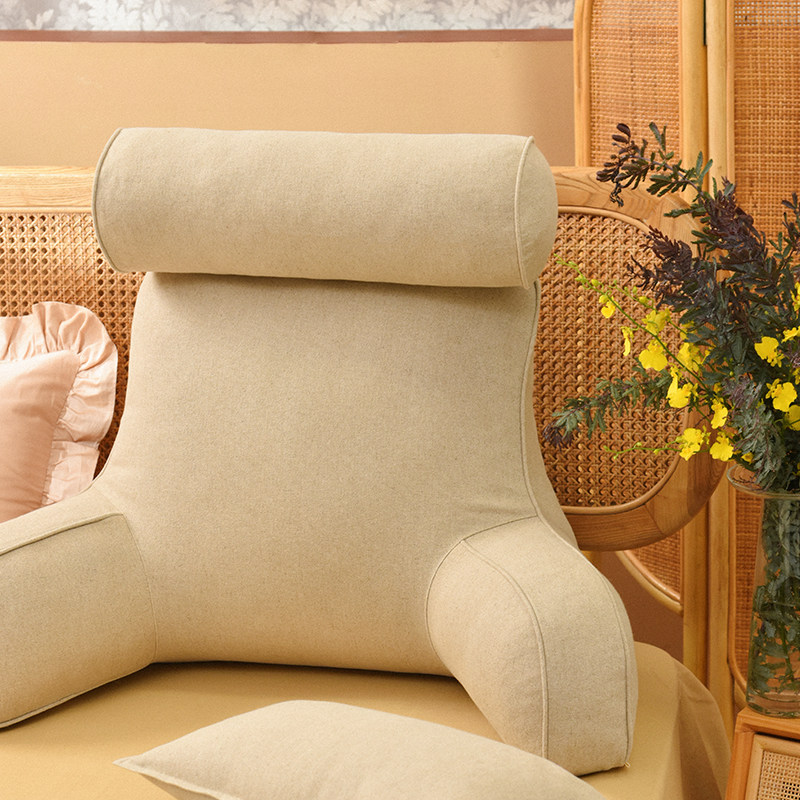 阳春小镇床头靠垫软包靠背榻榻米沙发飘窗腰靠枕看书高级感可拆洗,淘宝优惠券,粉丝福利购,淘宝优惠卷