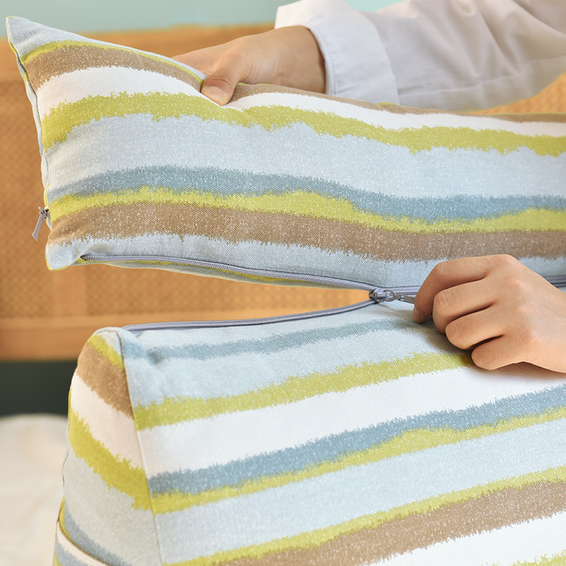 阳春小镇床头靠垫靠背飘窗沙发护腰靠护颈腰枕软包办公椅床上靠包,淘宝优惠券,粉丝福利购,淘宝优惠卷