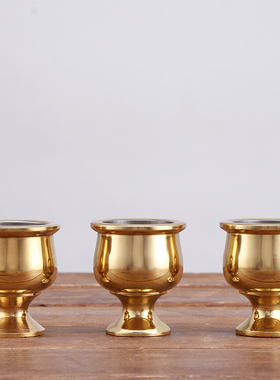 供杯家用公司招财关公高脚酒杯