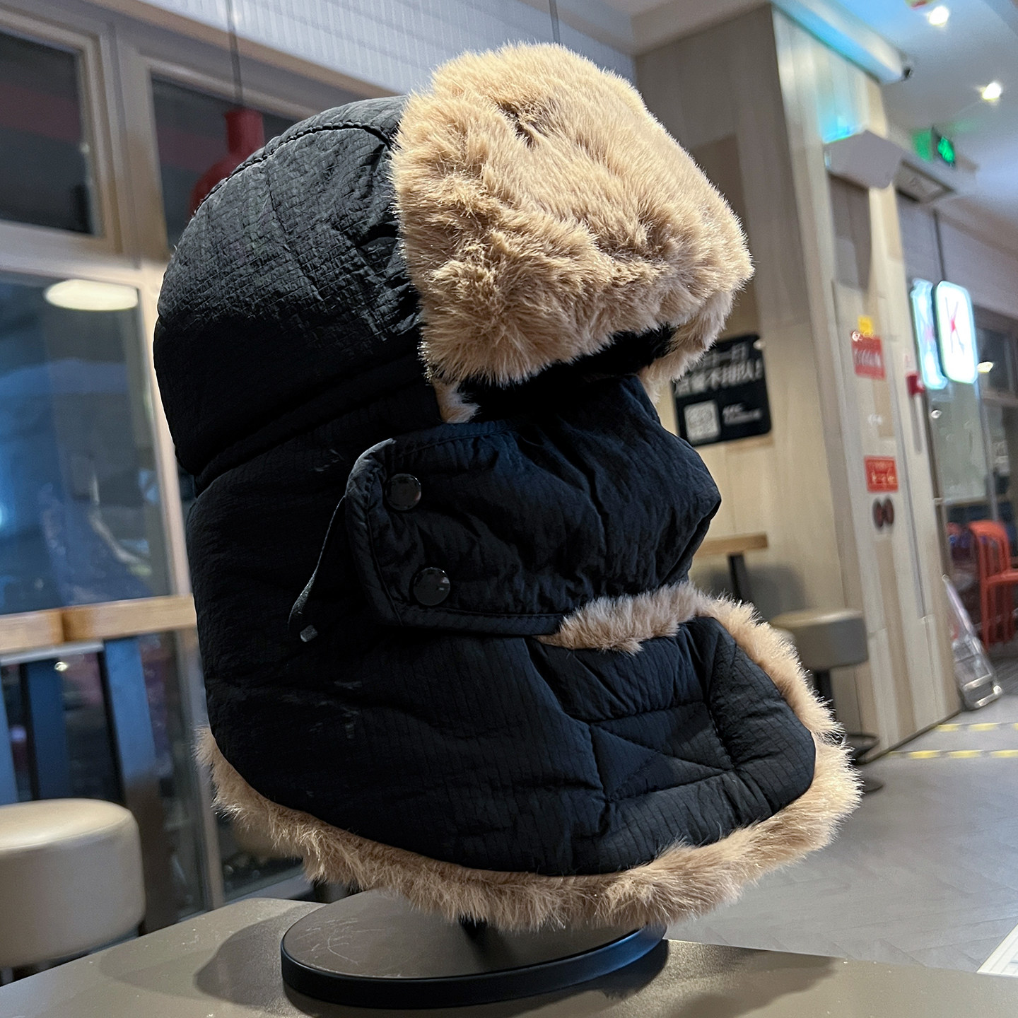 面罩护耳帽男女冬季加厚加绒雷锋帽东北户外骑车防风保暖护脖棉帽,淘宝优惠券,粉丝福利购,淘宝优惠卷