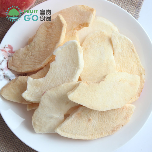 富岗苹果脆片办公室红富士苹果片苹果干休闲零食小吃 - 图3