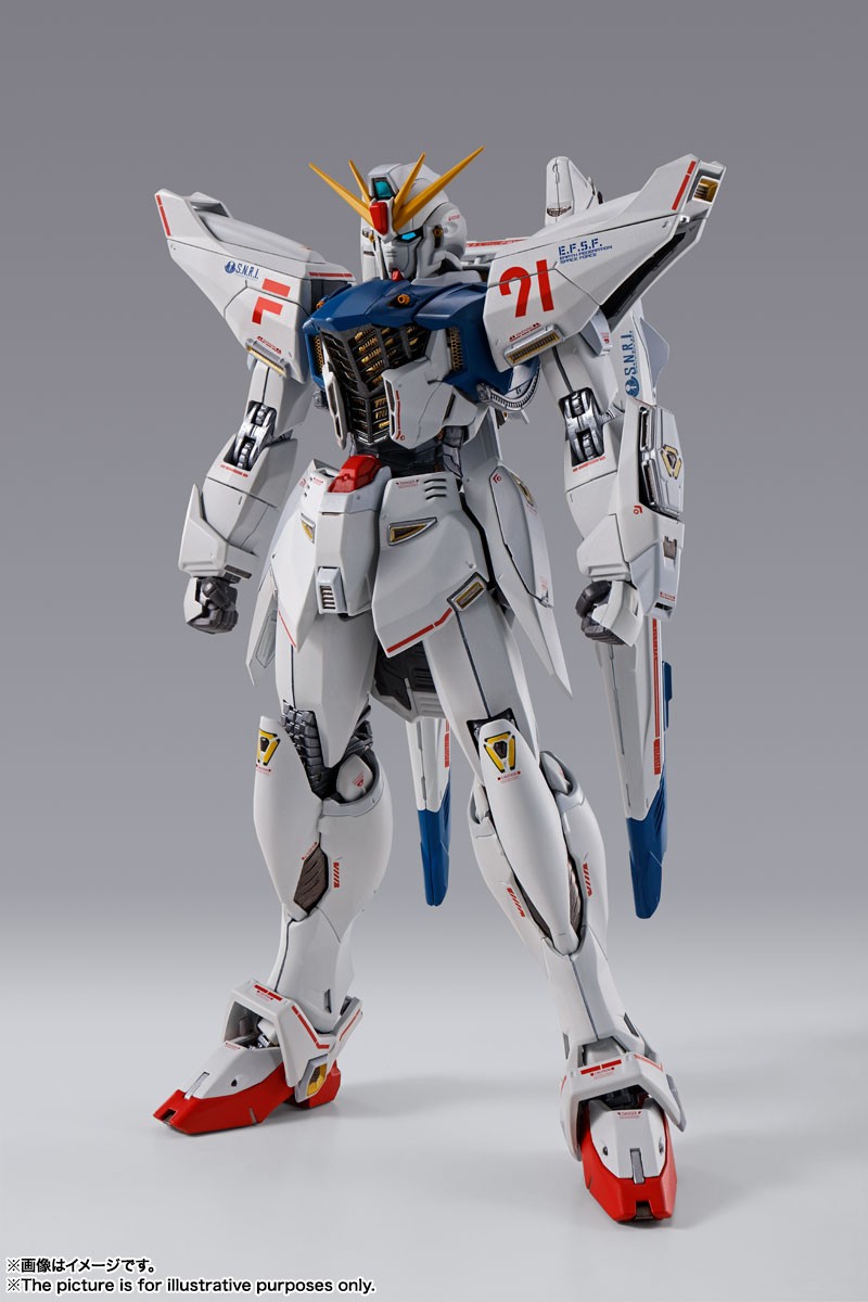 包邮现货 万代 METAL BUILD MB F91 高达 重武装 加农炮装 30周年 - 图1