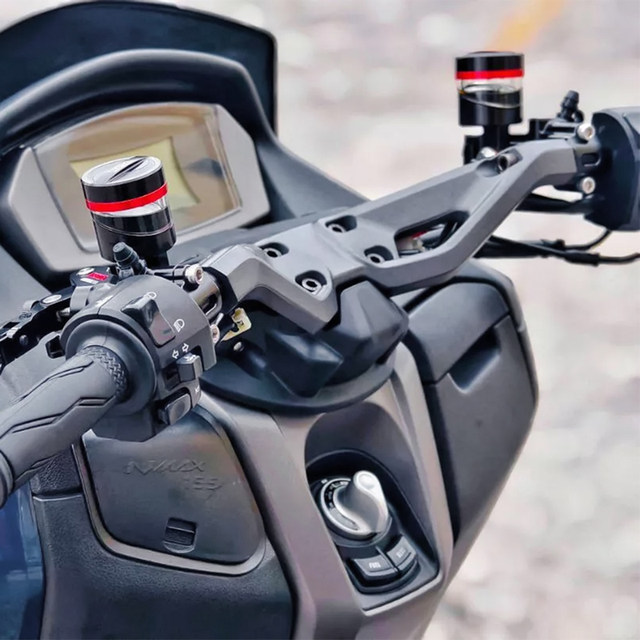 Yamaha NMAX155 modified accessories separated handlebar