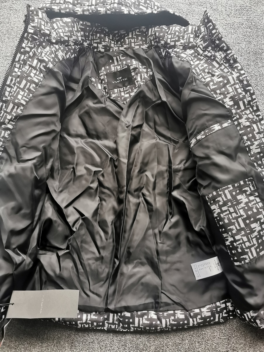 运动款女装羽绒服冬季运动服保暖防风休闲拉链外套连帽宽松上衣 - 图1