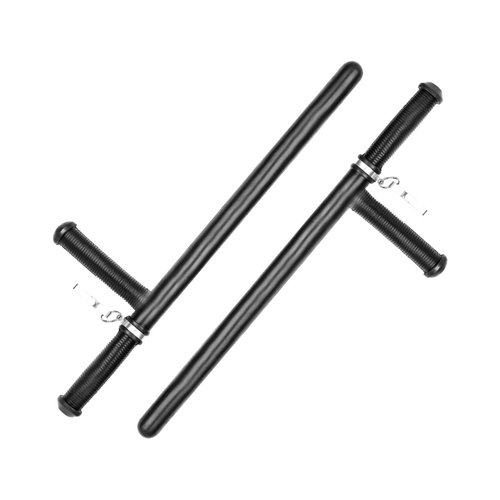 防爆T棍武术丁字伸缩棍应急棍防暴t型棍拐棍保安防身棍安保器材棍 - 图0