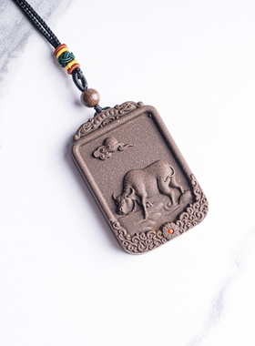 龙涎古法合香牌生肖本命佛守护神挂绳吊坠汽车挂件男女随身装饰品