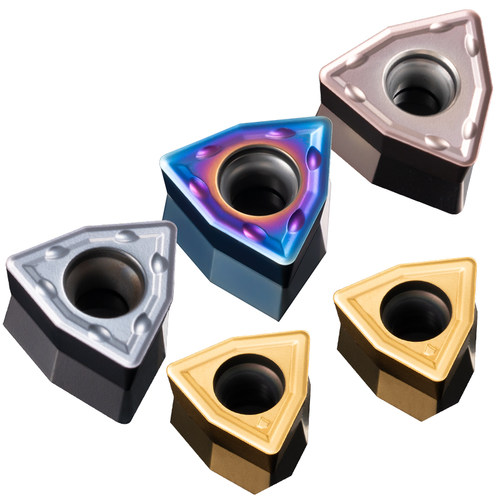 U钻专用刀片wc暴力钻桃型数控刀粒wcmx030208铜铝木用刀头多边形 - 图3