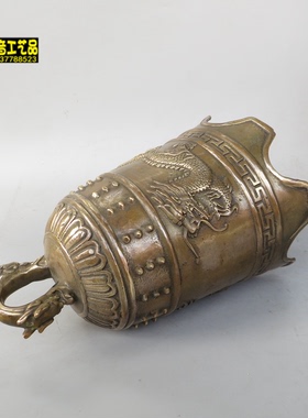 摆件寺庙挂钟风水铜器