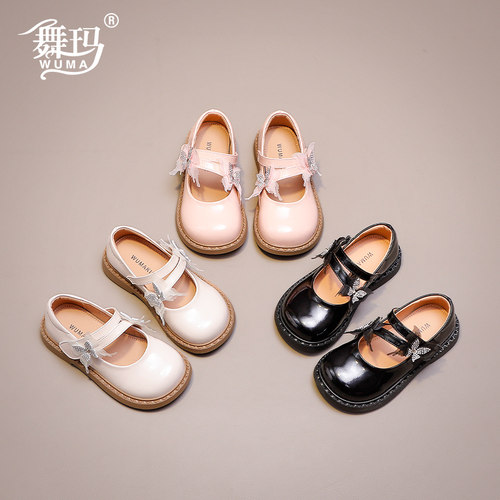 【断码清仓】2025新款女童鞋子春秋季儿童公主鞋宝宝皮鞋女孩单鞋 - 图3