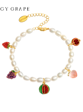 JuicyGrape自己DIY水果手链法式