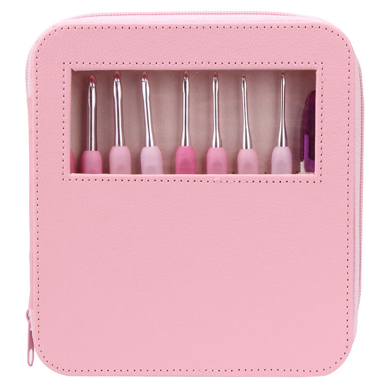 勾针钩针工具全套装手工软柄毛线衣编织包包不锈钢钩针diy材料包,淘宝优惠券,粉丝福利购,淘宝优惠卷