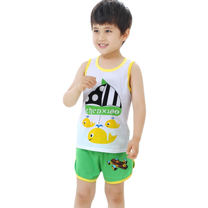 南极人儿童短袖套装