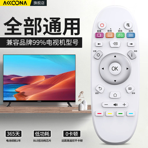 适用Hisense海信电视机遥控器万多功能全通用款CN3A57 CN3B16 3D16 3A16 3E16 CRF3A57 LED49K300U55EC620UA - 图0