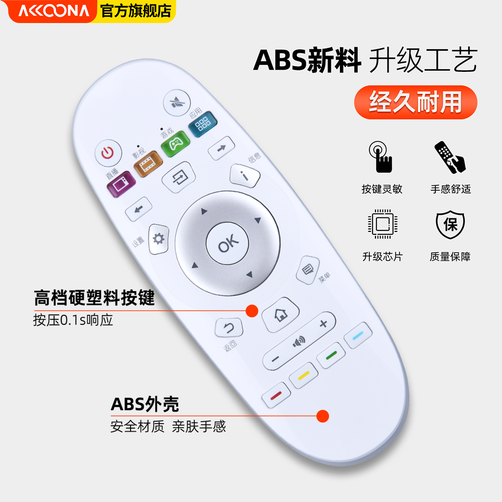 ACC适用海信智能液晶电视机遥控器万能通用CN3A57 CN3B16 CN3D16 CN3E16 CRF3A57 3A16 LED49K300U55EC620UA-图2