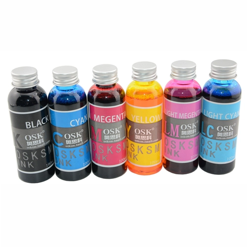 Digital Cake Printer osk Edible Ink, подходящие для Epson R330 R230 1390 Съедобный пигмент